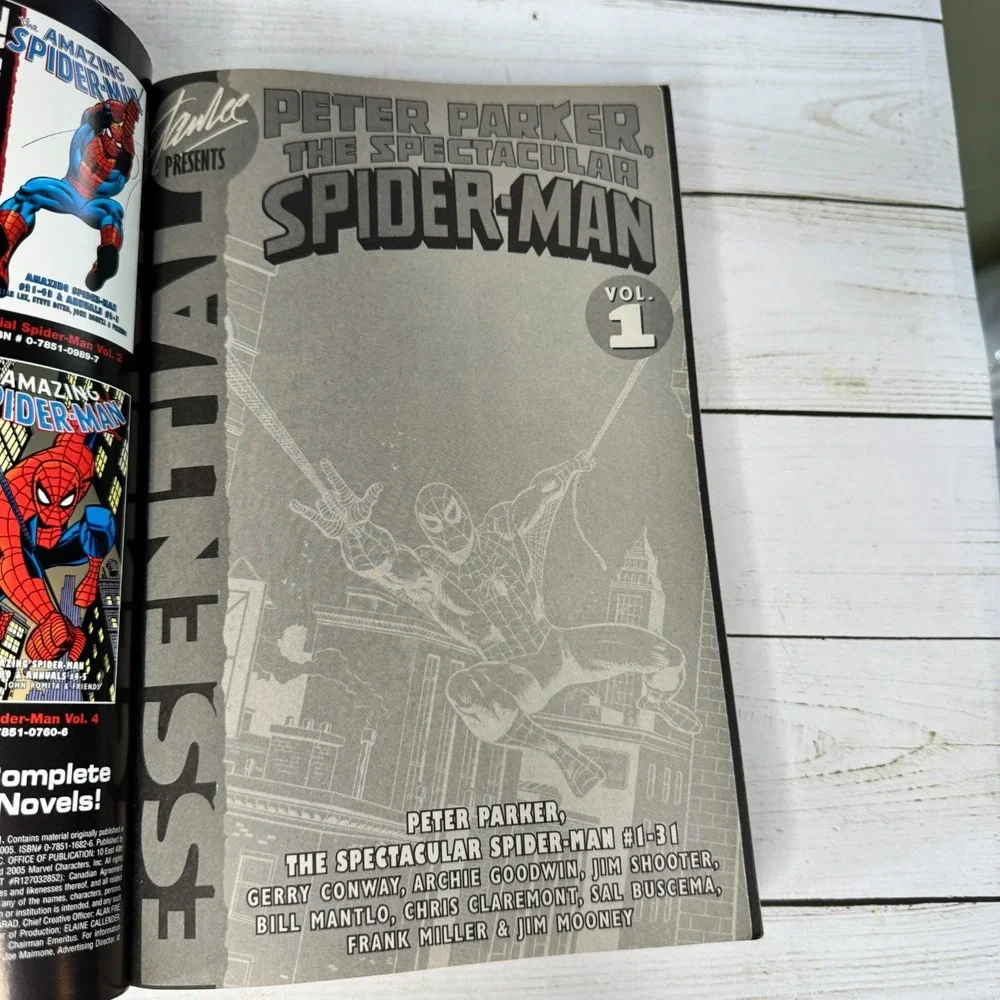Essential Peter Parker The Spectacular Spider-Man Vol 1 Marvel‎ Comics Paperback